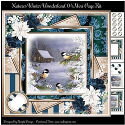 Natures Winter Wonderland 04 Mini Page Kit