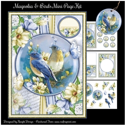 Magnolia & Birds Mini Page Kit