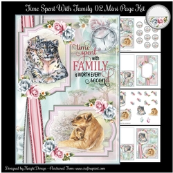 Time Spent With Family 02 Mini Page Kit