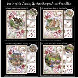 An English Country Garden Bumper Mini Page Kits