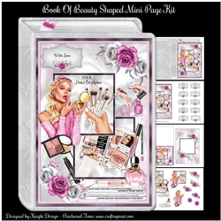 Book Of Beauty Shaped Mini Page Kit