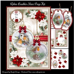 Robin Baubles Mini Page Kit