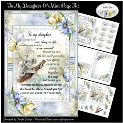 To My Daughter 04 Mini Page Kit