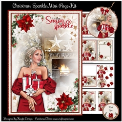 Christmas Sparkle Mini Page Kit