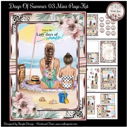 Days Of Summer 03 Mini Page Kit