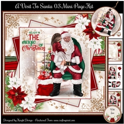 A Visit To Santa 03 Mini Page Kit