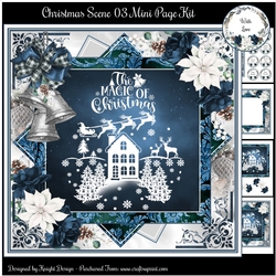 Christmas Scene 03 Mini Page Kit