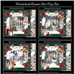 Wonderland Bumper Mini Page Kits
