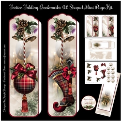 Festive Folding Bookmarks 02 Mini Page Kit