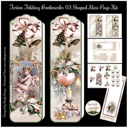 Festive Folding Bookmarks 03 Mini Page Kit