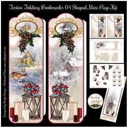 Festive Folding Bookmarks 04 Mini Page Kit