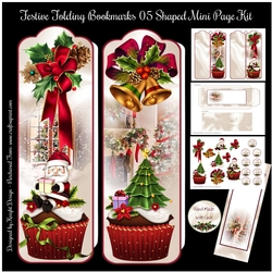 Festive Folding Bookmarks 05 Mini Page Kit