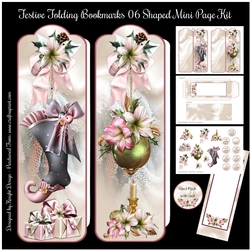 Festive Folding Bookmarks 06 Mini Page Kit