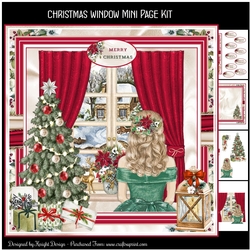 Christmas Window Mini Page Kit