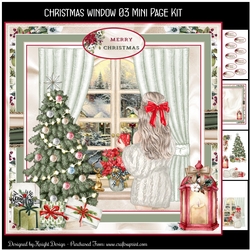 Christmas Window 03 Mini Page Kit