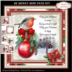 Be Merry Mini Page Kit