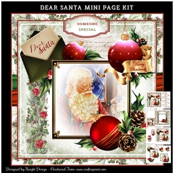 Dear Santa Mini Page Kit