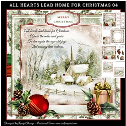 All Hearts Lead Home For Christmas 04 Mini Page Kit