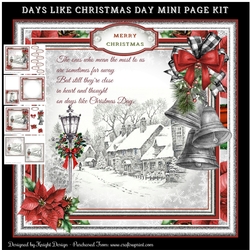 Days Like Christmas Day Mini Page Kit