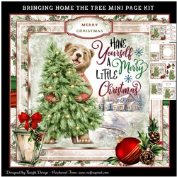 Bringing Home The Tree Mini Page Kit