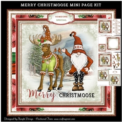 Merry Christmoose Mini Page Kit