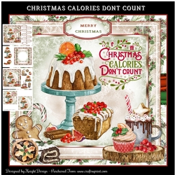 Christmas Calories Dont Count Mini Page Kit