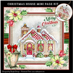 Christmas House Mini Page Kit