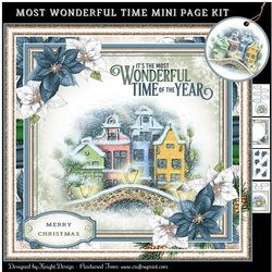 Most Wonderful Time Mini Page Kit