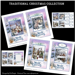 Traditional 5x7 Christmas Collection