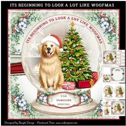 Its Beginning To Look A Lot Like Woofmas Mini Page Kit
