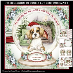 Its Beginning To Look A Lot Like Woofmas Mini Page Kit 2