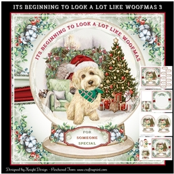Its Beginning To Look A Lot Like Woofmas Mini Page Kit 3