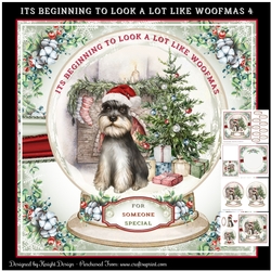 Its Beginning To Look A Lot Like Woofmas Mini Page Kit 4