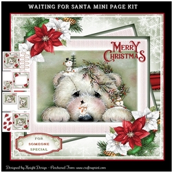Waiting For Santa Mini Page Kit