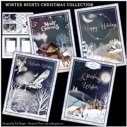 Winter Nights 5x7 Christmas Collection