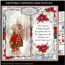 Christmas Thoughts Mini Page Kit