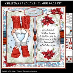 Christmas Thoughts 02 Mini Page Kit