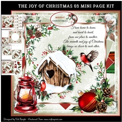 The Joy Of Christmas 03 Mini Page Kit