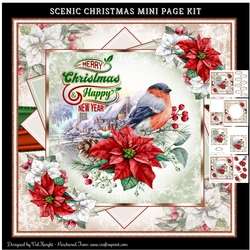 Scenic Christmas Mini Page Kit
