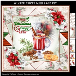 Winter Spices Mini Page Kit