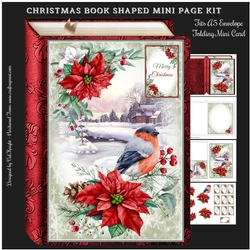 Christmas Book Shaped Mini Page Kit