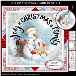 The Joy Of Christmas Mini Page Ki