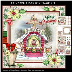 Reindeer Rides Mini Page Kit