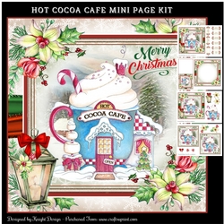 Hot Cocoa Cafe Mini Page Kit
