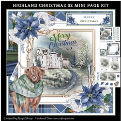 Highland Christmas 02 Mini Page Kit