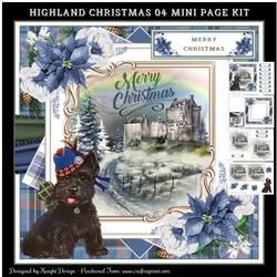 Highland Christmas 04 Mini Page Kit