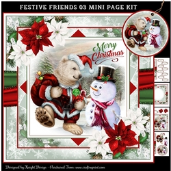 Festive Friends 03 Mini Page Kit