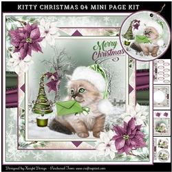 Kitty Christmas 04 Mini Page Kit