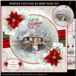 Winter Cottage 03 Mini Page Kit