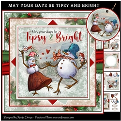 May Your Days Be Tipsy & Bright Mini Page Kit